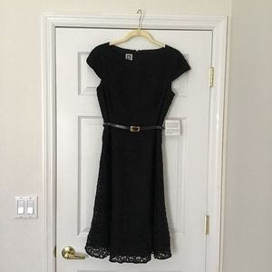 Anne Klein black lace dress never been worn